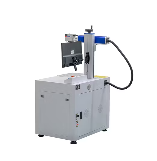 Desktop Fiber Laser Metal Marking Machine for Animal Tags